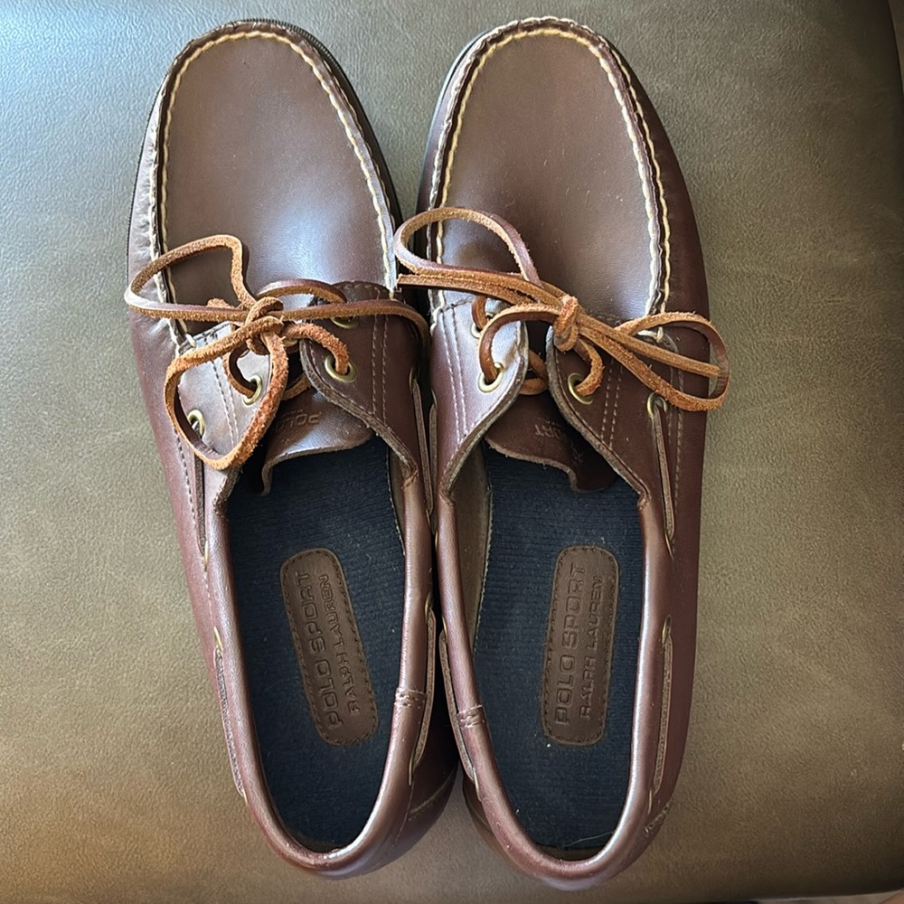 Ralph Lauren Polo Sport Leather Shoes